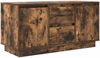 vidaXL TV-Schrank mit LED-Leuchten Räuchereiche 100x41x50 cm 861413 Bild 3