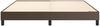 vidaXL Boxspringbettgestell, Kunstleder Braun, 180x200 cm Bild 5