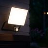 LED Außen-Wandstrahler, Bewegungsmelder, IP65, 6000lm, warmweiß Bild 2