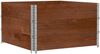 vidaXL Pflanzkasten Braun 100x100 cm Massivholz Kiefer 3295434 Bild 2