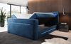 Boxspringbett Pluto mit TV Lift, RGB und Stauraum 180x200 Blau H4 (100kg+) Bild 5