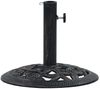 vidaXL Sonnenschirmständer Schwarz Bronze 9 kg 40 cm Gusseisen 47865 Bild 4