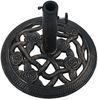 vidaXL Sonnenschirmständer Schwarz Bronze 9 kg 40 cm Gusseisen 47865 Bild 5