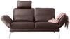 KAWOLA Sofa HURRICANE 2-Sitzer Leder braun 87 x 141 x 170 cm Bild 2