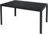 5tlg Gartenmöbel Gartengarnitur Alu Non Wood 150x90cm 4 Stapelstühle Bild 3