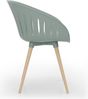 Topstar T2023 OUTDOOR (2er-Set) Buche - Eiche gebeizt / Schale olive Bild 2