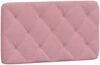 vidaXL Bett mit Matratze Rosa 80x200 cm Samt 3208627 Bild 5