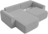 AX LIVING Sofa 250 cm breit mit Schlaffunktion Otterton in Hellgrau L Bild 4