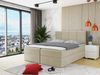 Boxspringbett Rebos, Natur, 160x200 cm Bild 2