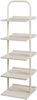 Schuhregal Poytya Stahl 119x34x32 cm Champagne [en. casa] Bild 2