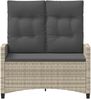 vidaXL Gartenbank mit Kissen 105 x 60 x 112 cm Stahl 42026855 Bild 4
