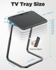 SAIJI Beistelltisch Laptoptisch Frühstückstablett Couchtisch 55x39cm Bild 3