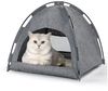 nobleza Tierbett Faltbares Katzenhaus, 2-in-1 Katzen und Hundebett Bild 1