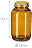 Relaxdays Braungläser 4er Set 400ml Bild 5
