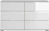 Schubladenkommode Kommode Easy Plus 130x41x83cm Farbe: weiß Bild 2
