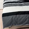 Janine Bettwäsche J.D. 8478-08 Schwarz Graphit Mako Satin 155 x 220 + 80 x 80 cm Bild 3
