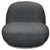 Drehsessel Chris ED Exciting Design Farbe Anthrazit – Moderner Mikrofaser-Sessel mit Nosagfederung Bild 2