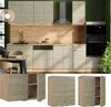 Hängeschrank Fame-Line Eiche Paneel 60 cm Vicco Bild 2