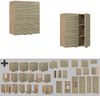 Hängeschrank Fame-Line Eiche Paneel 60 cm Vicco Bild 5