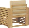 vidaXL Outdoor-Sofagarnitur Polyester Weiß 3439105 Bild 5
