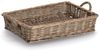 ZELLER Serviertablett 14179 im Landhausstil, Weide, 41 x 31 x 8 cm Bild 1