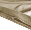 Traumschlaf Basic Single Jersey Kissenbezug|80x80 cm| taupe Bild 2