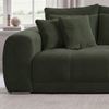 Big-Sofa XXL 306 cm Federkernpolsterung Lounge Couch mit Bezug Cordstoff in Grün Bild 3