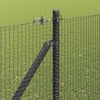 vidaXL Schweißdrahtzaun mit Spikes 10 x 1,6 m PVC-beschichteter Stahl 3352180 Bild 4