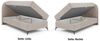 Boxspringbett Gästebett GORGIA 100x200cm Stoff Jasmin Hellbeige Bild 2