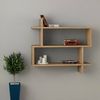 Dmora Regal Orsa, Gestell, Wandregal, Mehrzweckregale, 70x22h66 cm, Eiche Bild 2
