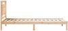 vidaXL Massivholzbett Extra Lang ohne Matratze 100x220 cm 3309199 Bild 5