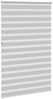 vidaXL Doppelrollo Hellgrau 140x230 cm Stoffbreite 135,9 cm Polyester 4014503 Bild 4