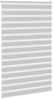 vidaXL Doppelrollo Hellgrau 140x230 cm Stoffbreite 135,9 cm Polyester 4014503 Bild 3