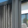 HOME DELUXE WPC Sichtschutzzaun CALLADO PREMIUM 1 x Element + 2 x Pfosten - Höhe: 115 cm Bild 4