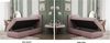 Boxspringbett Schlafzimmerbett SALMA 100x200cm in Stoff Soro Quarzgrau Bild 2