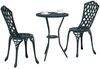 vidaXL Garten Bistro Set 3 pcs Grün Aluminium 42002393 Bild 3