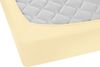 biberna Feinjersey-Spannbetttuch 0077144, gelb, 1x 90x190 cm - 100x200 cm Bild 2