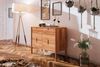 Kommode Schrank SAGA Buche massiv 97x79x46 cm Bild 2