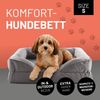 Lumaland Hundebett In-& Outdoor S 70x60x18cm grau vakuumiert Bild 2