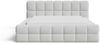 Chilly Möbel Polsterbett Verona Weiß Bouclé Stoff 160x200 cm mit Stauraum Quelle 01 Bild 2