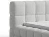 Chilly Möbel Polsterbett Verona Weiß Bouclé Stoff 160x200 cm mit Stauraum Quelle 01 Bild 4