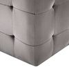vidaXL Pouf 2 Stk. Grau 30x30x30 cm Samtstoff 278385 Bild 5