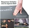 Skandika Luftmatratze Easy 3D Premium Double, Isomatte für 2 Personen, selbstaufblasend, (10 cm dick, faltbar, in nur ca. 2 Minuten einsatzbereit, Tragetasche), leicht, selbstfüllender Schaumstoff, belastbar bis 150 kg, R-Wert 9,6 Bild 2