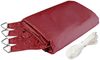 Windhager Sonnensegel Capri Quadrat, 4x4m, rot Bild 3