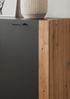 Sideboard Kampen in grau und Eiche 162 x 85 cm Bild 3