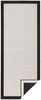In- & Outdoor Wendeteppich Panama Creme Schwarz - 120x170x0,5cm Bild 5