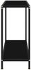 vidaXL Konsolentisch Schwarz 80 x 35 x 75 cm Hartglas [322832] Bild 3