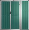 vidaXL Gerätehaus Grün 161x89x161 cm Verzinkter Stahl 316209 Bild 3