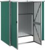 vidaXL Gerätehaus Grün 161x89x161 cm Verzinkter Stahl 316209 Bild 4