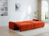 Vente-unique - YOKIRA Sofa Stoff Rot - B 99 cm x H 88 cm x L 256 cm Bild 2